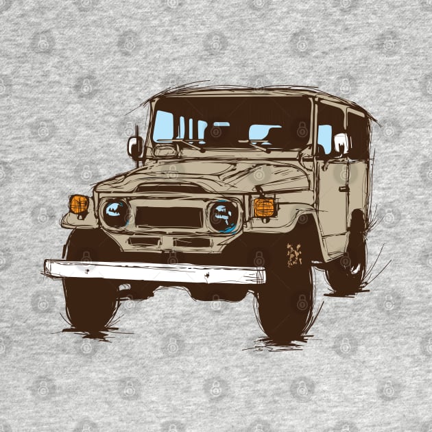 FJ40 Tan by GrumpyDog